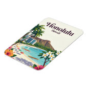 Honolulu USA Magnet (Linke Seite)