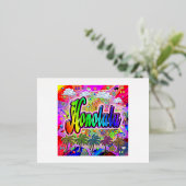 Honolulu Vista Express Postkarte (Stehend vorne)