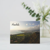 Honolulu von Le'ahi Postkarte (Stehend Vorderseite)