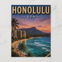 Honolulu Waikiki Beach Tropisches Paradies