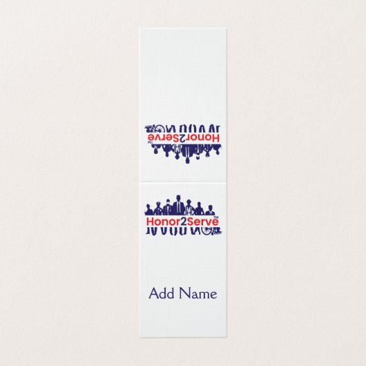 Honor2Serve (Außenseite Aufgefaltet)