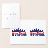 Honor2Serve Folienkarte (Anzeige)