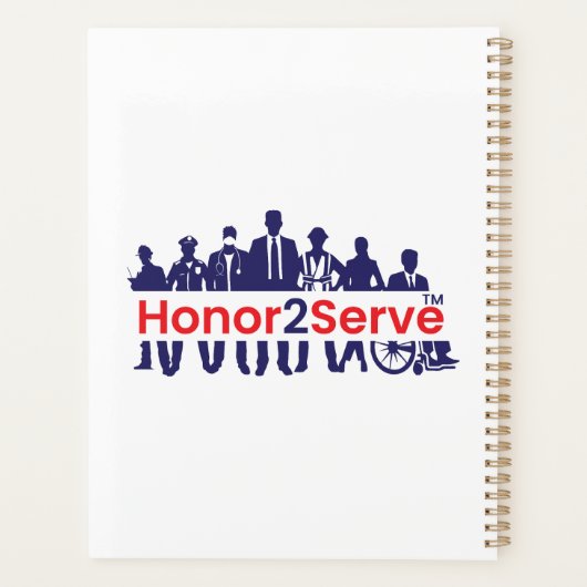 Honor2Serve Planer (Rückseite)