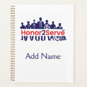 Honor2Serve Planer (Vorderseite)