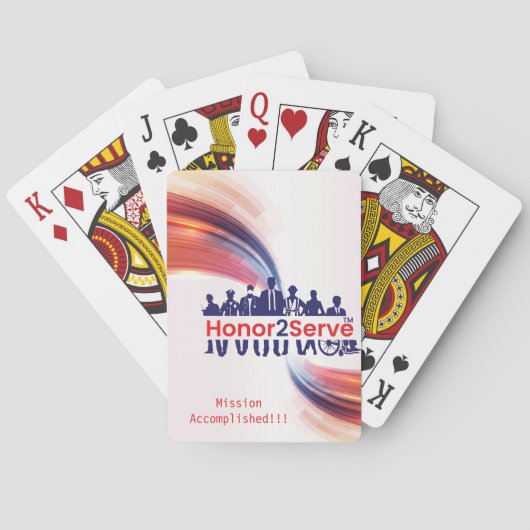 Honor2Serve Spielkarten (Rückseite)