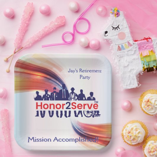 Honor2Serve-Teller Pappteller (Party)