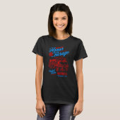 Honor and Courage Firefighter Fire Dept Fire Truck T-Shirt (Vorne ganz)