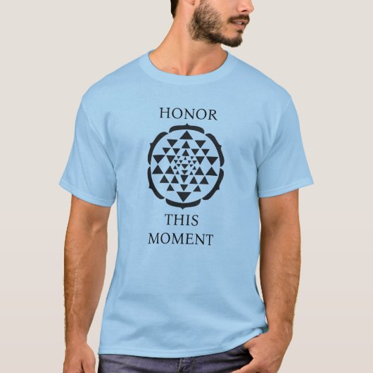 HONOR DIESEN MOMENT MÄNNER TSHIRT (Vorderseite)