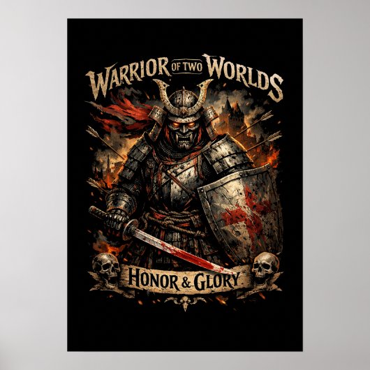 Honor & Glory Poster (Vorne)