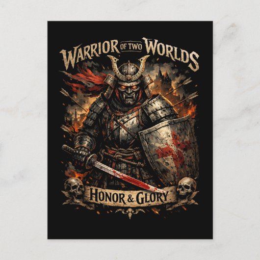Honor & Glory Postkarte (Vorderseite)