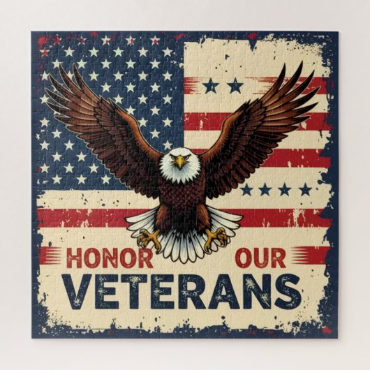  Honor Our Veterans Jigsaw Puzzle (Vertikal)