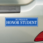 Honor Student Bumper Sticker Autoaufkleber (Auf Auto)