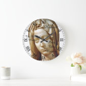 Honor The Blessed Mother... Große Wanduhr (Zuhause)