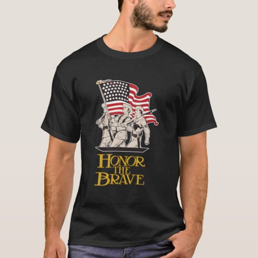 Honor The Brave T-Shirt (Vorderseite)