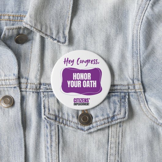 Honor Your Oath Button (Beispiel)