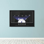 Honorar: Inspiration Zitat Leinwanddruck (Insitu (Holzboden))