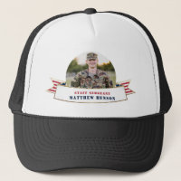 Honorar Military Service Foto Trucker Hat