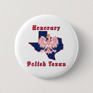 Honorar Polnisch Texan Button