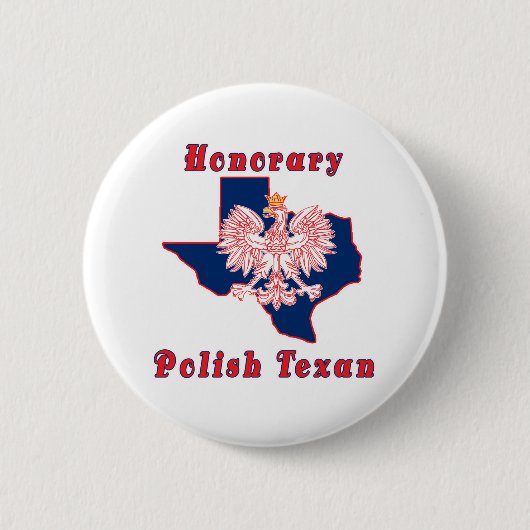 Honorar Polnisch Texan Button (Vorderseite)