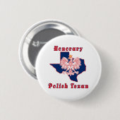 Honorar Polnisch Texan Button (Vorne & Hinten)