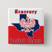 Honorar Polnisch Texan Button (Vorderseite)