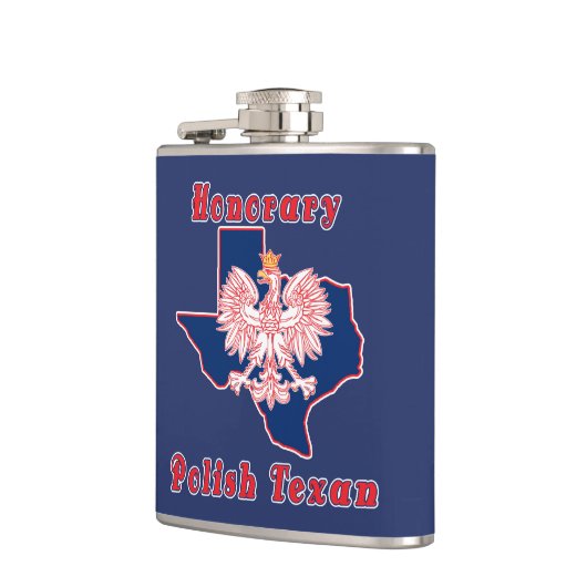 Honorar Polnisch Texan Flachmann (Links)