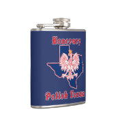 Honorar Polnisch Texan Flachmann (Rechts)