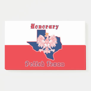 Honorar Polnisch Texan Post-it Klebezettel