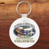 Honorare für Militärbeerdigungen Schlüsselanhänger (Vorderseite)