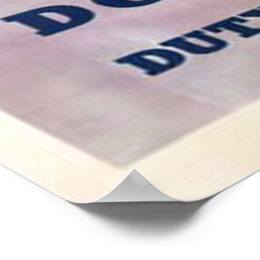 Honorarland Poster (Ecke)