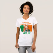 HONORARY BLARNEY STONE IRISH LASS KISS ME T - Shir T-Shirt (Vorne ganz)