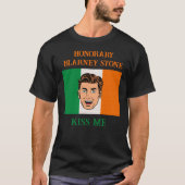 HONORARY BLARNEY STONE LAD KISS ME T-Shirt (Vorderseite)