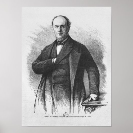 Honore d'Albert, Herzog von Luynes Poster (Vorne)