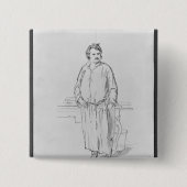 Honore de Balzac Button (Vorderseite)