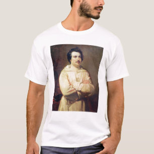 Honore de Balzac in der Gewohnheit seines Mönchs, T-Shirt