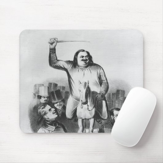 Honore de Balzac Mousepad (Mit Mouse)