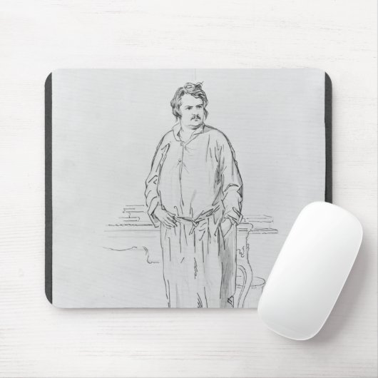 Honore de Balzac Mousepad (Mit Mouse)