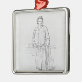 Honore de Balzac Ornament Aus Metall (Links)