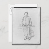 Honore de Balzac Postkarte (Vorne/Hinten)