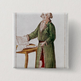 Honore Gabriel Riqueti Mirabeau Button