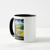 Honore Les Bains Vintag PosterEurope Tasse (Vorderseite Links)
