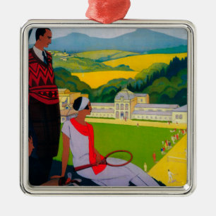 Honore Les Bains Vintages PosterEurope Ornament Aus Metall