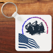 Honored in Valor Schlüsselanhänger (Vorderseite)