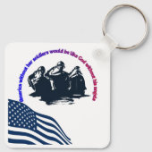 Honored in Valor Schlüsselanhänger (Rückseite)