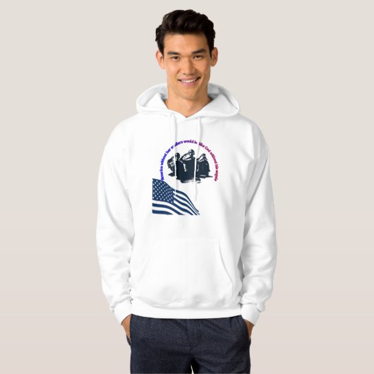 Honored in Valor Veterans Day Hoodie  (Vorne ganz)