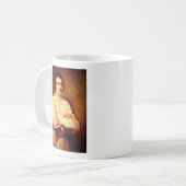 Honoren de Balzac Zitat über Kaffee Kaffeetasse (Vorderseite Links)