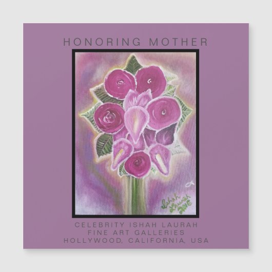 Honoring Mother Magnetkarte (Vorderseite)