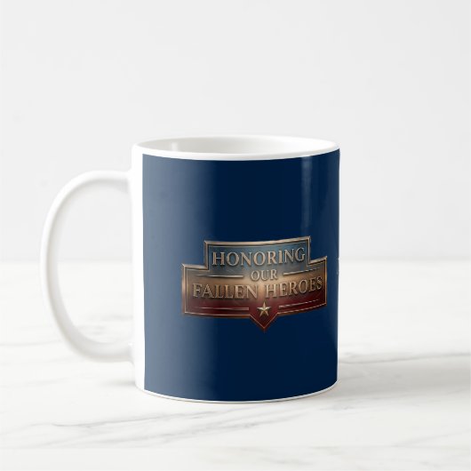 Honoring Our Fallen Heroes / Día de los caídos Kaffeetasse (Links)