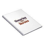 Honoring Our Heroes / Cuaderno Notizblock (Rechte Seite)