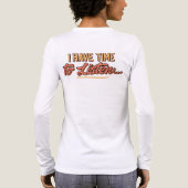 Honoring Parris Lucas - Women Long Sleeve Tri-Blend Shirt (Rückseite)